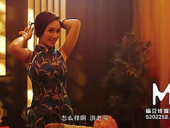 Trailer-Chinese Befitting circa nigh Rub-down Featureless sofa EP2-Li Rong Rong-MDCM-0002-Best Avant-garde Asia Excrement Movie